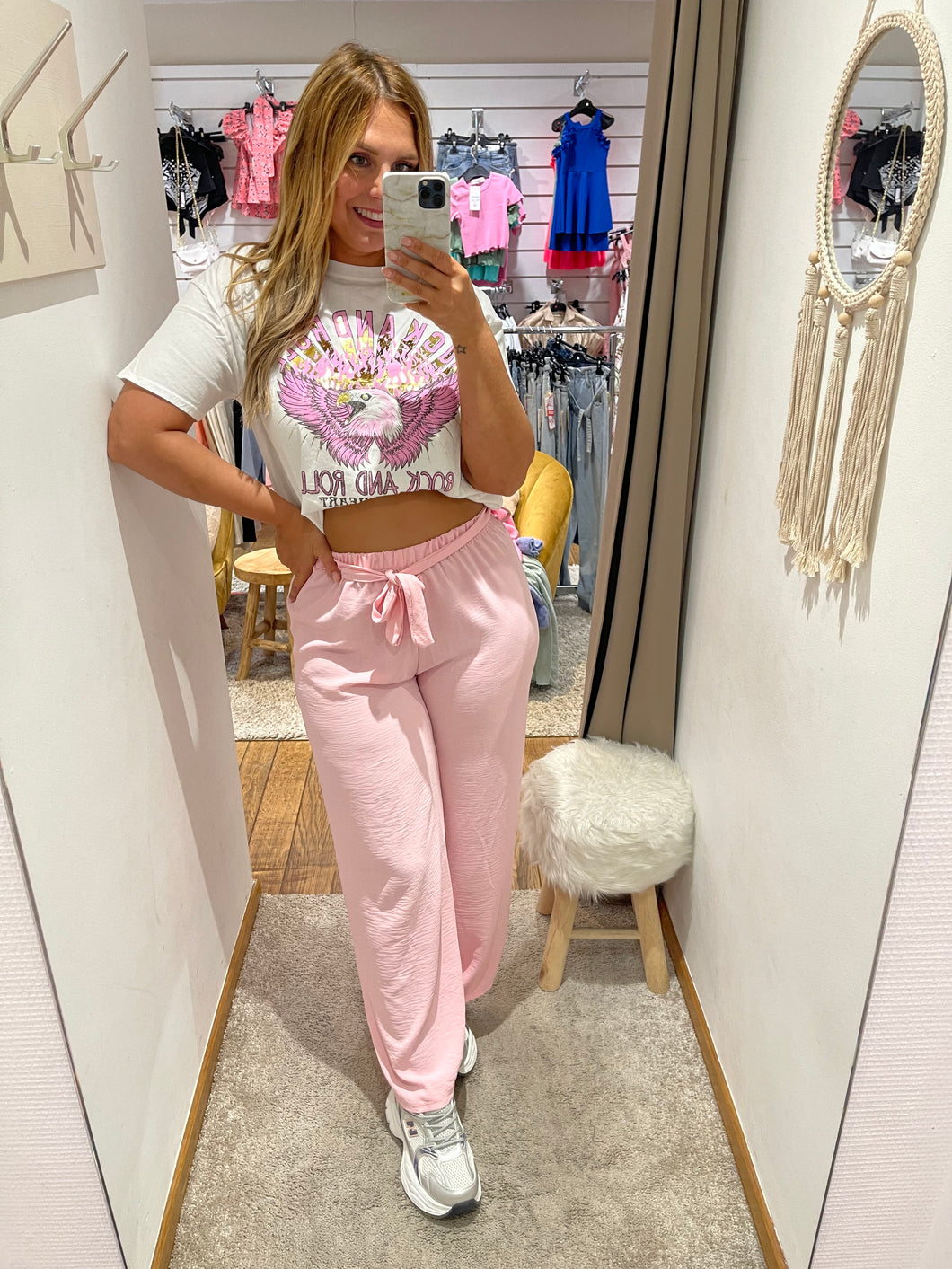 Pantalon SAMYA - Rose