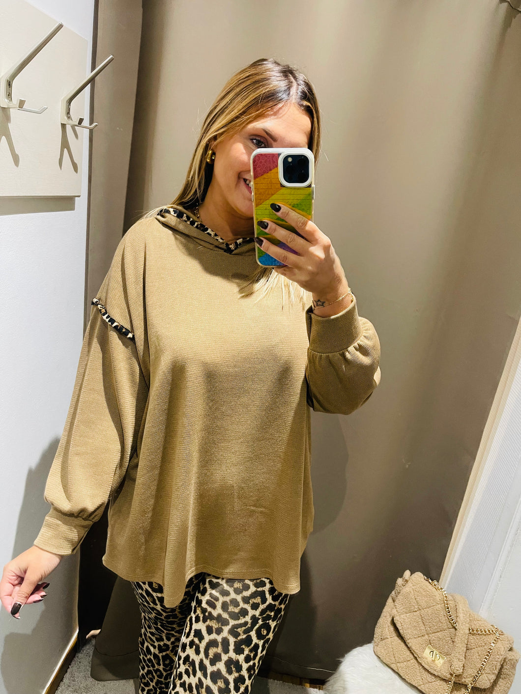 Pull OLGA - Taupe